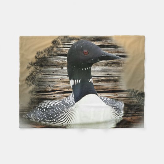 Loon Fleecedecke (Vorderseite (Horizontal))