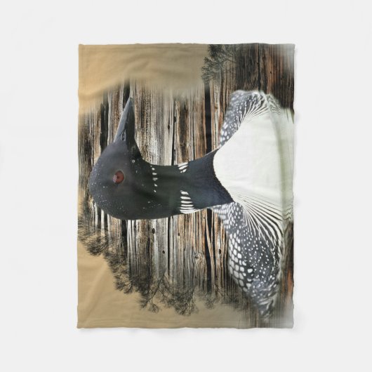 Loon Fleecedecke (Vorderseite)