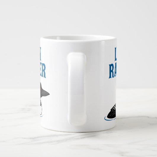 Loon-Förster Jumbo-Tasse (Rückseite)