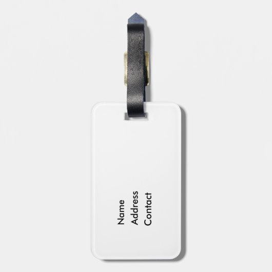 Loon Gepäckanhänger (Rückseite vertikal)