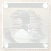 Loon Glasuntersetzer (Rückseite)