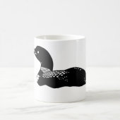 Loon Illustration Kaffeepause Tasse (Mittel)