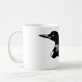 Loon Illustration Kaffeepause Tasse (Links)