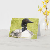 Loon Karte (Gelbe Blume)