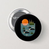 Loon Lake Button (Vorne & Hinten)
