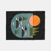 Loon Lake Fleecedecke (Vorderseite (Horizontal))