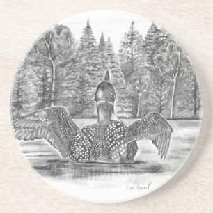 Loon Lake Getränkeuntersetzer
