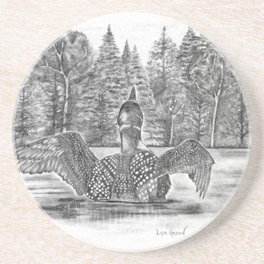 Loon Lake Getränkeuntersetzer (Vorne)