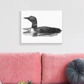 Loon Lake Leinwanddruck (Insitu (Wohnzimmer))