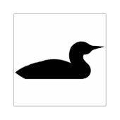 Loon Lake Life Briefmarke Gummistempel (Prägung)