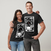 Loon Linolschnitt T-Shirt (Unisex)