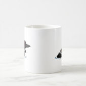 Loon mit Küken Verwandlungstasse (Mittel)