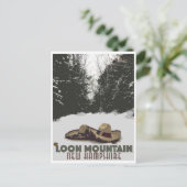Loon Mountain 5,5 Postkarte (Stehend Vorderseite)