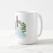 Loon Mountain - New Hampshire - Logo Kaffeetasse (VorderseiteRechts)