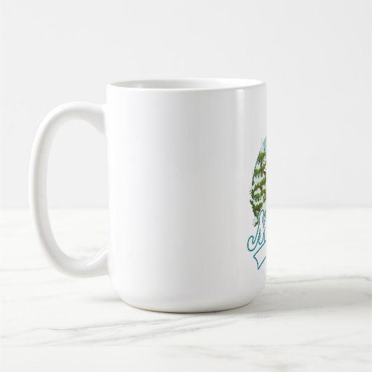 Loon Mountain - New Hampshire - Logo Kaffeetasse (Links)