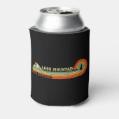 Loon Mountain New Hampshire - Retro Vintager 60er Dosenkühler (Kanne Rückseite)