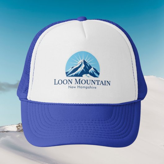 Loon Mountain New Hampshire Ski Mütze