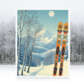 Loon Mountain New Hampshire Skigebiet Postcard Postkarte