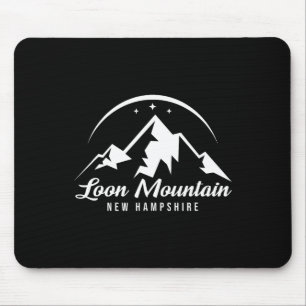 Loon Mountain New Hampshire Skigebiet Snow Mousepad