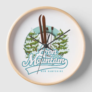 Loon Mountain New Hampshire Skilogo Uhr