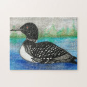 Loon Painting Wilhelm Tell Puzzle (Horizontal)