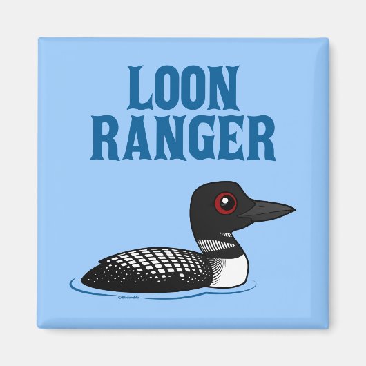 Loon Ranger Magnet (Vorne)