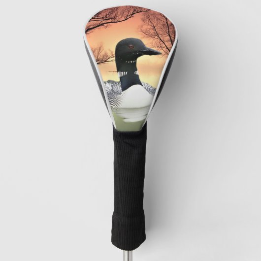 Loon Reflections Golf Headcover (Vorderseite)