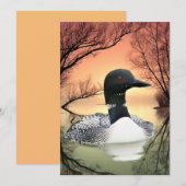 Loon Reflections Save The Date (Vorne/Hinten)