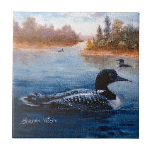 Loon See-Fliese Fliese (Vorderseite)