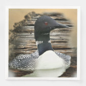 Loon Serviette (Vorderseite)