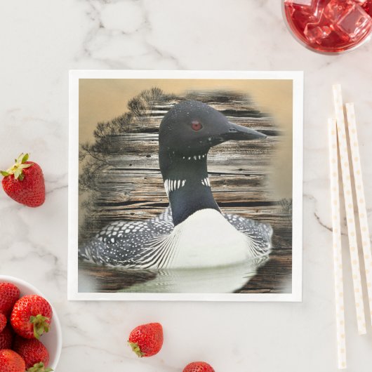 Loon Serviette (Beispiel)