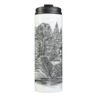 Loon Spread Wings Thermal Tumbler Thermosbecher
