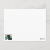 Loon Staat Bird Frohe Weihnachten von Minnesota Postkarte (Rückseite)