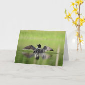 Loon Stretch Karte (Gelbe Blume)