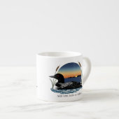 Loon Sunset Blue Espressotasse (Vorderseite Rechts)