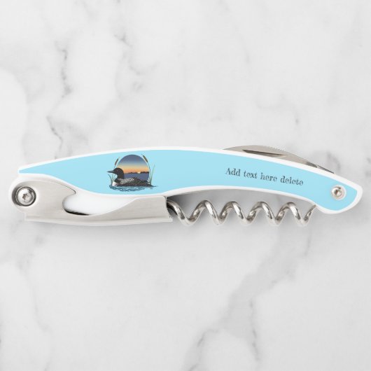 Loon Sunset Blue Kellnermesser (Vorderseite)