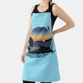 Loon Sunset Blue Schürze (InSitu)