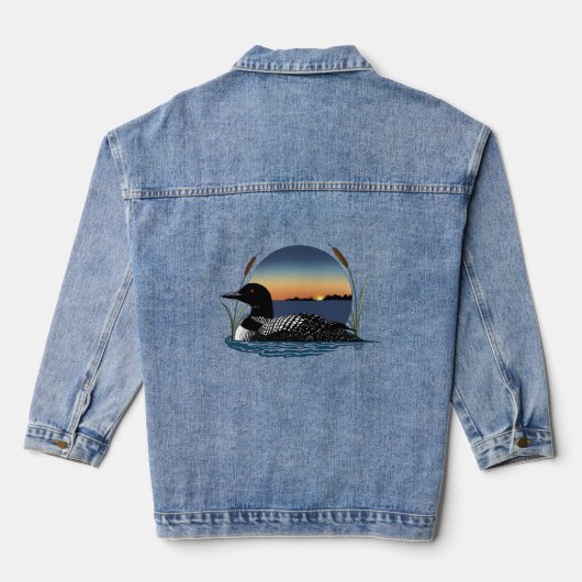Loon Sunset Jeansjacke (Rückseite)