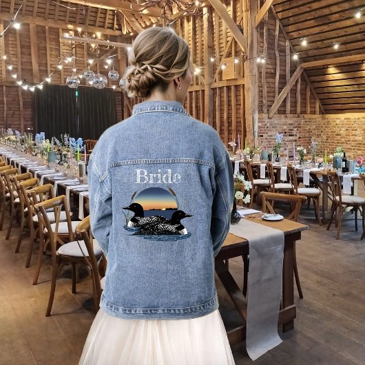 Loon Sunset Wedding Jeansjacke