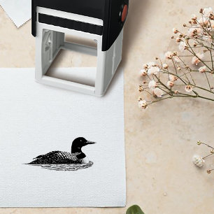 Loon Sunset Wedding Permastempel