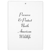 Loon Swims in der Mondlicht-Zwischenablage Klemmbrett (Rückseite)