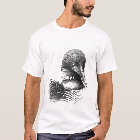 Loon-T-Shirt T-Shirt (Vorderseite)