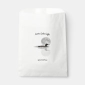 Loon Under Full Moon Geschenktütchen (Vorderseite)