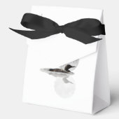Loon Under Full Moon Gift Favor Box Geschenkschachtel (Vorderseite)