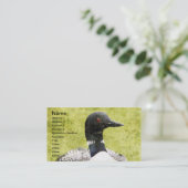 Loon Visitenkarte (Stehend Vorderseite)