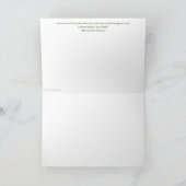 Loon - Walden Pond Holiday Card Feiertagskarte (Innenseite)