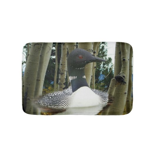Loon Wilderness Badematte (Vorderseite)