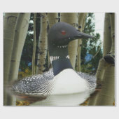 Loon Wilderness Geschenkpapier (Flach)