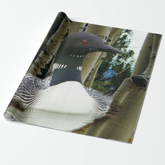 Loon Wilderness Geschenkpapier (Ungerollt)