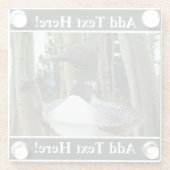 Loon Wilderness Glasuntersetzer (Rückseite)